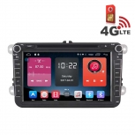 Навигация / Мултимедия с Android 6.0 и 4G/LTE за VW Golf, Passat, Tiguan, Touran, EOS, Caddy, Jetta и други DD-K7241