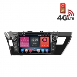 Навигация / Мултимедия с Android 6.0 и 4G/LTE за Toyota Corolla 2014 DD-K7118