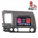 Навигация / Мултимедия с Android 6.0 и 4G/LTE за Honda Civic DD-K7313