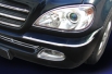 Хром пръстени за фарове / Mercedes ML-Class W163 модели от 09/01[1632222]