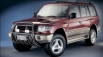 Лайсни за багажник Mitsubishi Pajero V20 1998- черни - 5 врати[M2002]