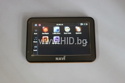 Navi Bulgaria 4.3“ Навигация 468Mhz, WIN CE 5, 128MB RAM, FM, 4 GB памет