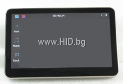 Navi Bulgaria 5“ GPS 500Mhz, WIN CE 5, 128MB RAM, Bluetooth, AV in, FM