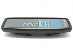 Огледало за задно виждане с вграден 4.3"LCD цветен дисплей