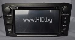 Double Din / Двоен дин DVD GPS TV за Toyota Avensis