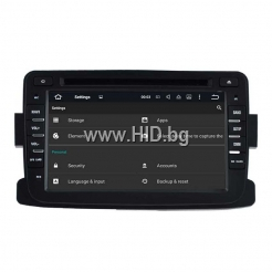 Навигация / Мултимедия с Android 8.0 или 7.1 за Renault Duster  - DD-5787