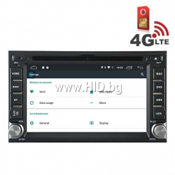 Навигация / Мултимедия с Android 6.0 и 4G/LTE за Nissan Qashqai, X-Trail и други DD-K7900