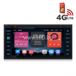 Навигация / Мултимедия с Android 6.0 и 4G/LTE за Toyota Corolla, Hilux, RAV4 и други DD-K7149
