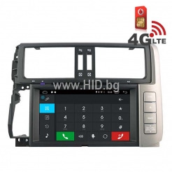 Навигация / Мултимедия с Android 6.0 и 4G/LTE за Toyota Land Cruiser Prado 150 DD-K7119
