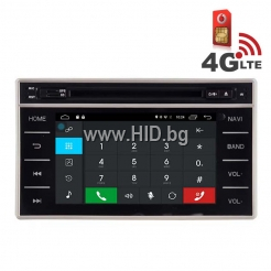 Навигация / Мултимедия с Android 6.0 и 4G/LTE за Toyota Hilux 2015 DD-K7141