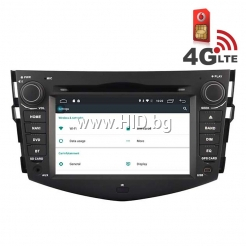 Навигация / Мултимедия с Android 6.0 и 4G/LTE за Toyota RAV4 DD-K7126