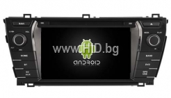 Навигация / Мултимедия с Android 6.0 и 4G/LTE за Toyota Corolla 2014 DD-K7156