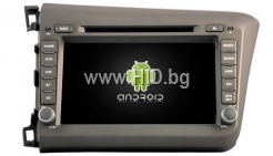 Навигация / Мултимедия с Android 6.0 и 4G/LTE за Honda Civic 2012 DD-K7305