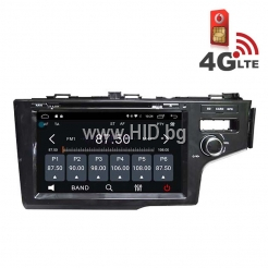 Навигация / Мултимедия с Android 6.0 и 4G/LTE за Honda Fit 2014 DD-K7319