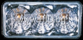Диодни мигачи калник VW Passat (89-93) - хром[3172]