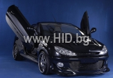 Вертикални врати / LSD / Peugeot 206 Cabrio 2* ... * 9/98- Cabri[50070002]