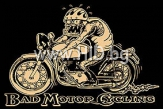 Тениска  ''Bad Motor Cycling''[TS6589]
