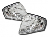 Кристални мигачи фар Mercedes Benz SLK (96-00) - бели[FKBL130]