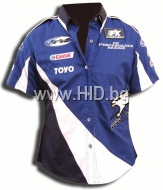 Дамска риза Racing FK с къс ръкав - L[FKPRM005-L]